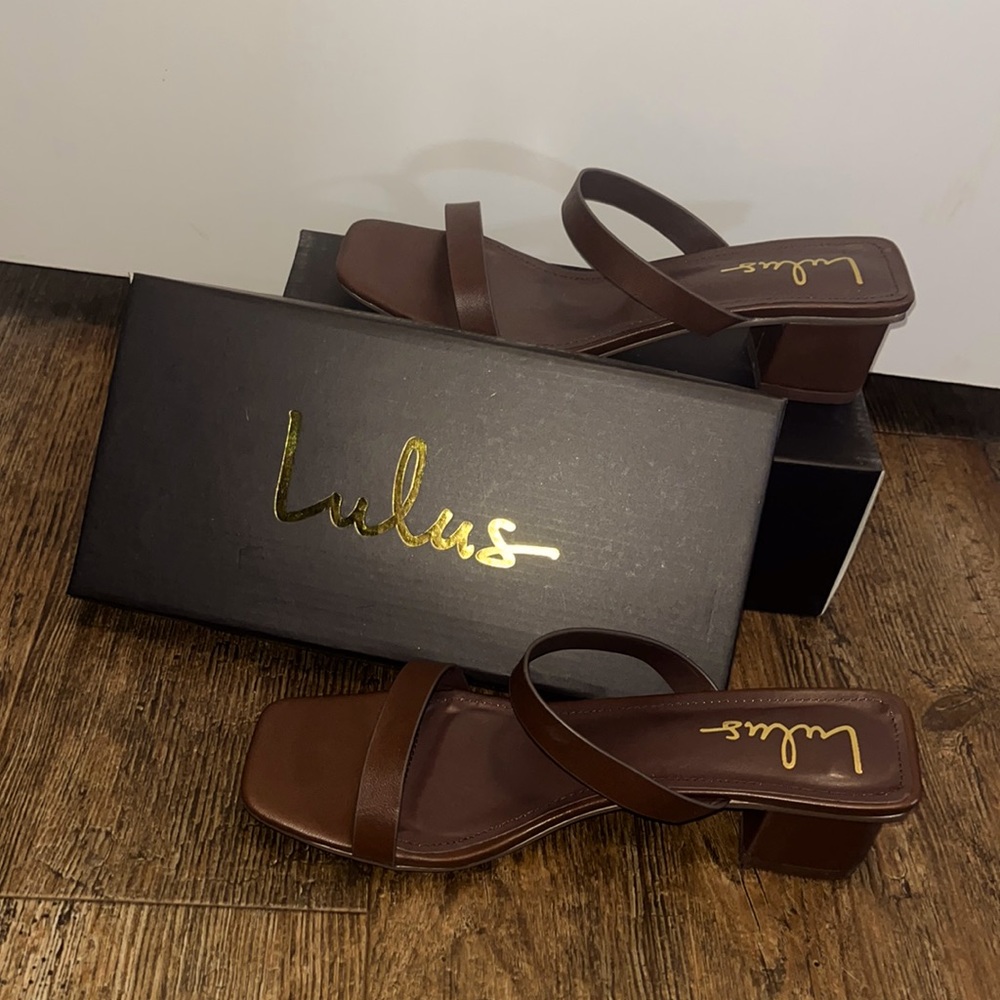 Lulu’s Expresso Heels